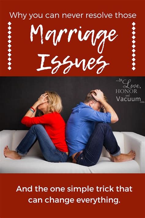 Whether it's marriage or a relationship, the lack of intimacy can weigh on the two individuals and make them drift apart. Marriage Problems: The one thing that we almost always get ...