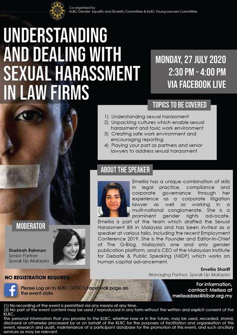 On the state level, california has adopted the fair employment and housing act (commonly called feha), which expressly prohibits sexual. Addressing Sexual Harassment in Law Firms on 27 July 2020 ...