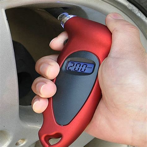 Tuisy digital tire pressure gauge is performance tested & certified accurate to ±1% with a display resolution of 0.5 for maximum accuracy. High Quality Universal High Accuracy Digital LCD Display ...