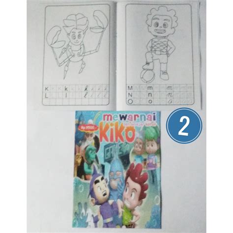 Pada kesempatan kali ini kami akan memberikan gambar mewarnai kartun kiko yang saat ini anda. Buku Mewarnai Anak Sekaligus Belajar Menulisatau Membaca ...