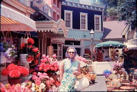 Her favorite part of her job is that she gets to make people happy, and appreciates the opportunity to create a personal. Main Street Flower Market, Disneyland (1971) : Disneyland