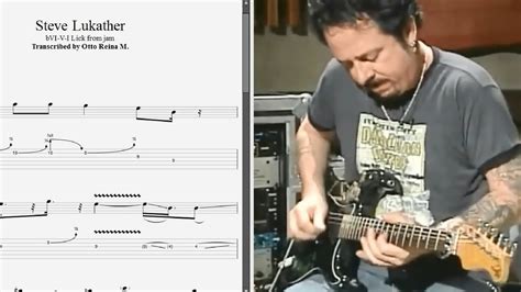 Steve vai style guitar lesson lydian licks | quick tricks! Steve Lukather - bVI-V-I Lick from jam - Best lick ...