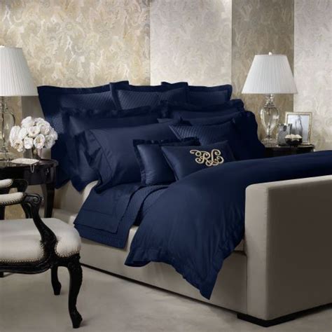 Check spelling or type a new query. Ralph Lauren Polo Navy Sateen Duvet Cover - $285.00 | Bed ...