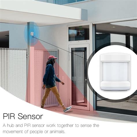 MoesHouse ZB-IS PIR Sensor Automation Scene Security Alarm ...