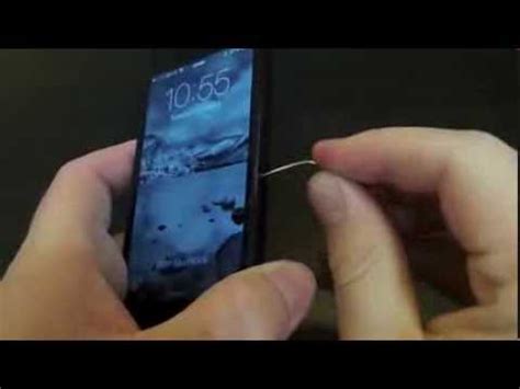 International sim card our international sim range lets you enjoy your time away without having to worry about shock bills from overseas charges. iPhone 5 International SIM Card Setup - YouTube