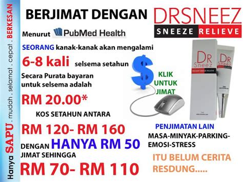 Cara hilangkan hidung tersumbat dan selsema berterusan. Amni's Online Shop: Langkah untuk mengurangkan gejala ...