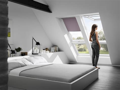 Use these blackout blinds to keep your rooms darker and cooler and stop the sun transmitting through and into your room. VELUX blackout blinds - get total light control anytime