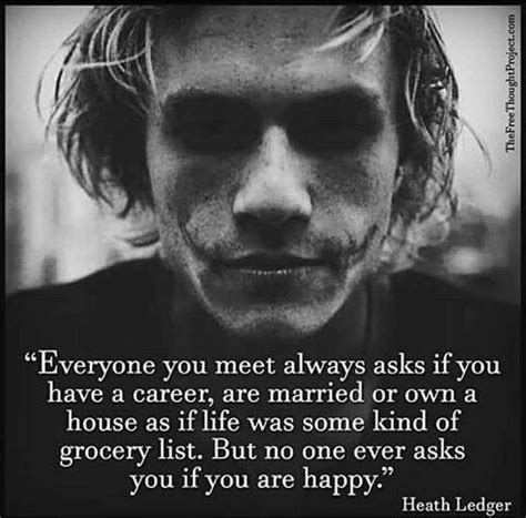 Quotations by heath ledger to instantly empower you with choices and grow: Pin by Bob Stone on jokers world | Heath ledger quotes ...