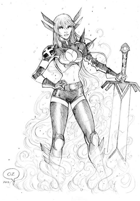 Gogo is a member of the superhero team, big hero 6. Magik (Illyana Rasputin) sketch by OZartwork | Sketches ...