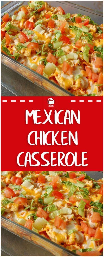 Easy and cheesy, leftover roast beef casserole is made with shredded roast beef and mac & cheese. Mexican Chicken Casserole | Mexican chicken casserole ...