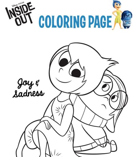 What does disgust mean in inside out coloring page? Inside Out Coloring Pages Free Printables | Inside out ...