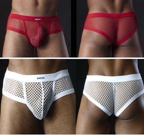 They have all acquired status in society, and at first sight seem to have everything they desire. Sexy mesh Briefs Mens underwear shorts Trunk MU75