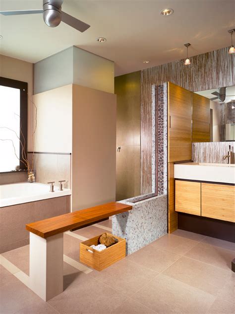 We are the bathroom design experts to help with your bathroom remodel. Zen Retreat - Modern - Bathroom - Atlanta - by Burns ...