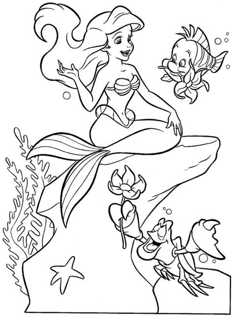 Make your own disney coloring book with thousands of coloring sheets! The little mermaid coloring pages to download and print ...