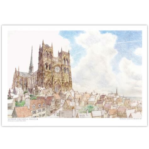 Greenbox art 'donkey stretched' by catherine ledner photographic print on canvas size: David Macaulay: View of Cathedral (Color) Signed Print ...
