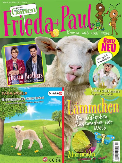 Sample issue, online supplements to recent issues, subscription information. Burda startet Gartenmagazin für Kinder