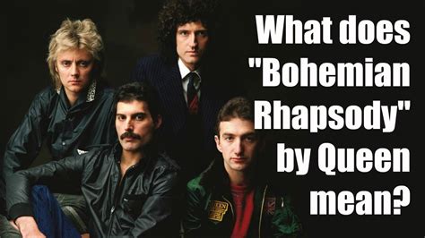 Freddie mercury started writing bohemian rhapsody in 1968. What does "Bohemian Rhapsody" by Queen mean? | Three ...