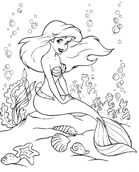 Go search our collection or take a these black and white ariel coloring pages are free. Coloring pages ariel - timeless-miracle.com