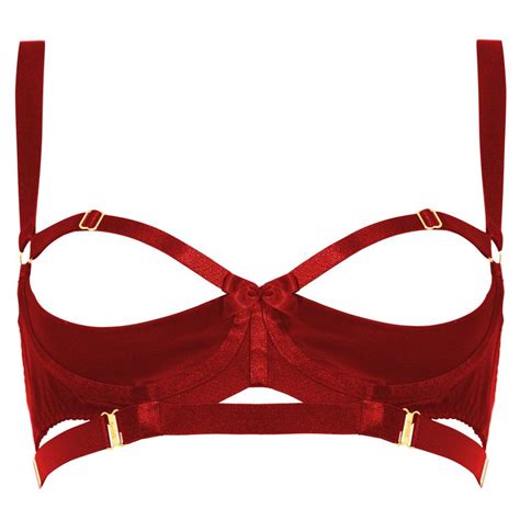 The members of the european parliament of the imco, juri and libe committees: Bordelle Gia shelf bra in burnt red | Luxus, Desous