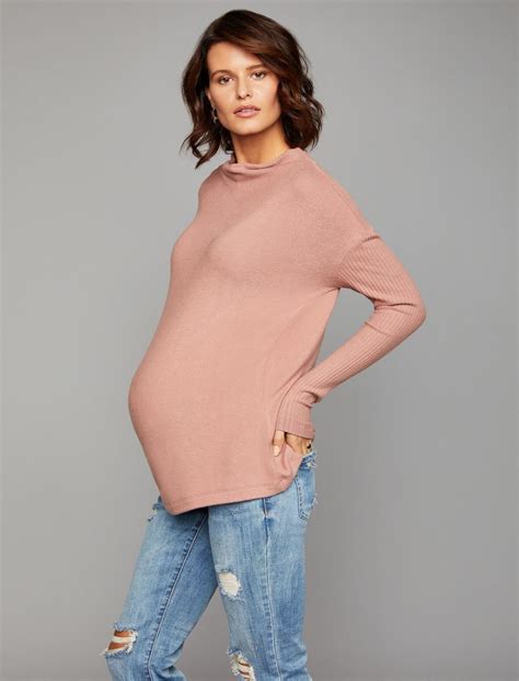 Maternal instinct is headquartered in geelong, victoria, and was founded in null. Rib Knit Sleeve Maternity Tunic | A Pea in the Pod ...