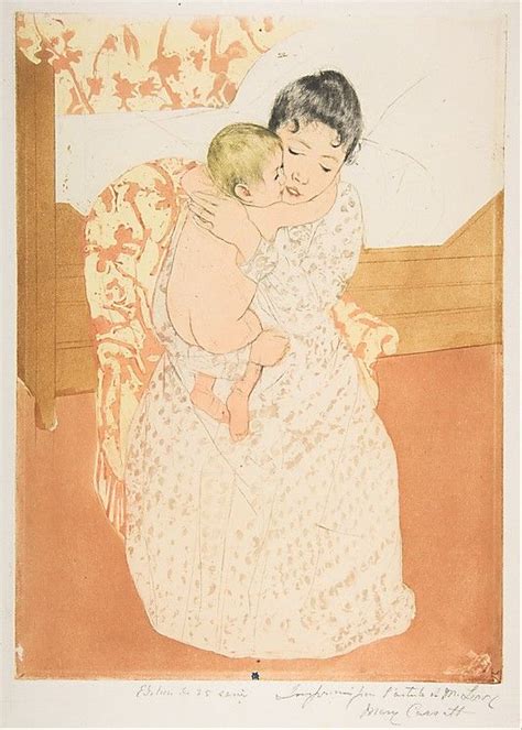 Tours in upper west side. Mary Cassatt, (American, 1844-1926). Maternal Caress, 1890 ...