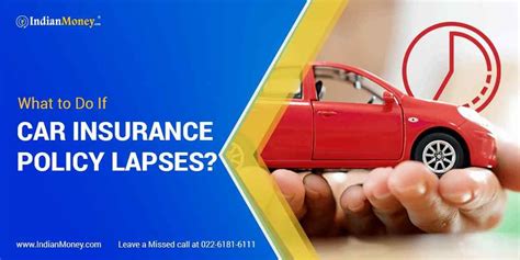 A lapse means a life insurance policy is no longer an active contract. What To Do If Car Insurance Policy Lapses? | Car insurance ...