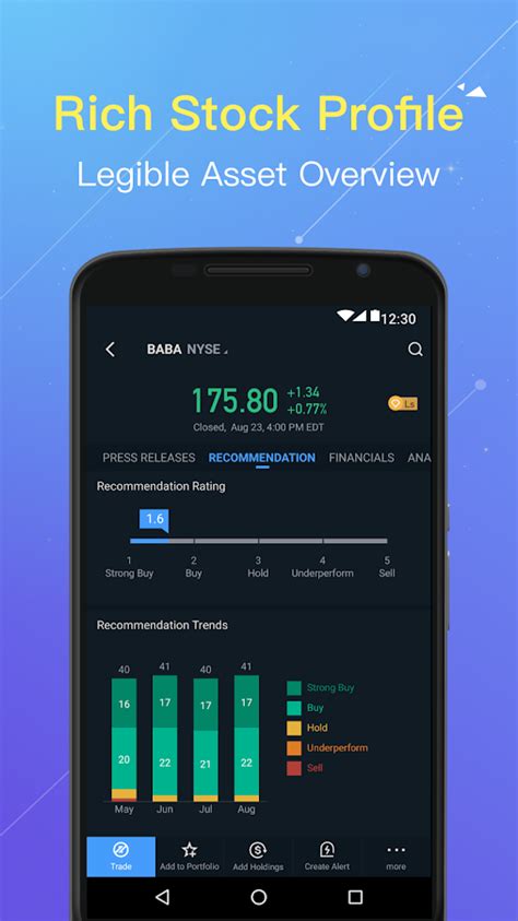 In this tutorial, you will learn how to use a restful web service for your android app. Webull - Realtime Stocks Market & Investing App - Android ...