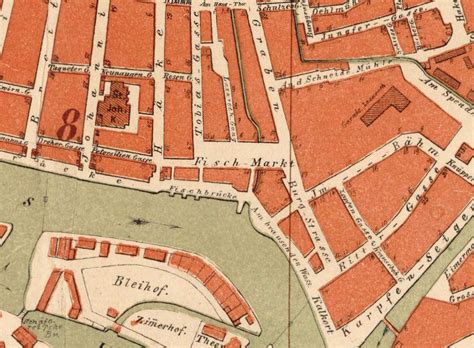 Discover sights, restaurants, entertainment and hotels. Old Map of Gdansk Danzig Poland 1883 - VINTAGE MAPS AND PRINTS