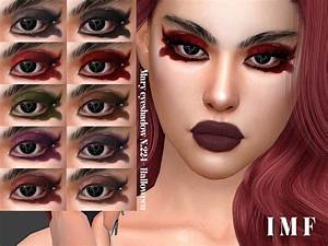Imf Mary Eyeshadow N 224 Halloween By Izziemcfire At Tsr Sims 4 Updates