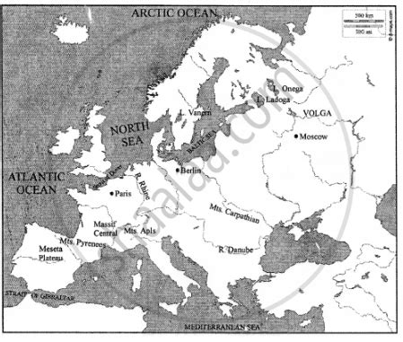 As we get promoted to another class. On the Outline Map of Europe, Use Different Colours to Mark and Label the Following: Oceans ...