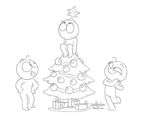 Please credit and tag me if you use this base, thank you !! draw the squad, christmas edition. please credit and tag ...