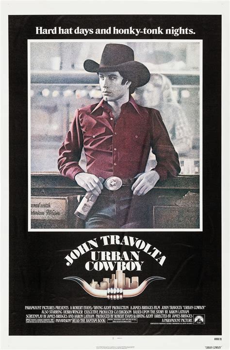 Urban cowboy movie poster 11 x 17, john travolta, debra winger, b, usa, new. Urban Cowboy (#1 of 2): Extra Large Movie Poster Image ...