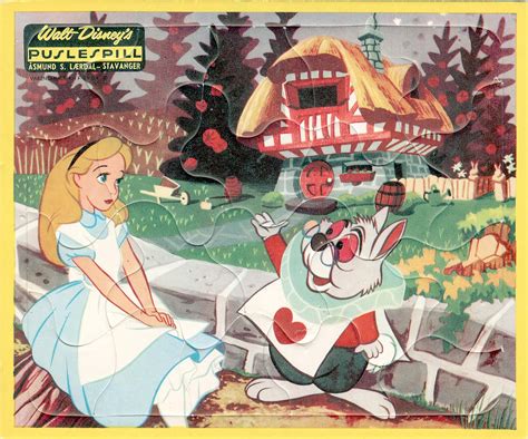 Ravensburger alice in wonderland most everyone is mad 1000pc jigsaw puzzle. Vintage Disney Alice in Wonderland: Laerdal Frame Tray ...