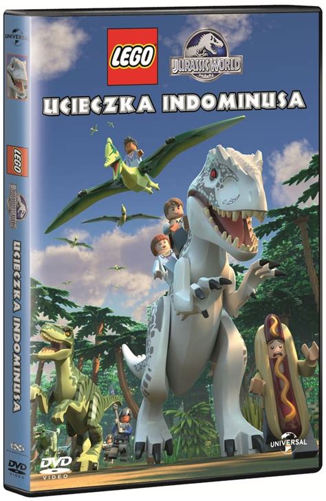 Pobierz lub wydrukuj za darmo. LEGO Jurassic World: Ucieczka Indominusa - Film DVD, Blu-ray, 4k | Gandalf.com.pl