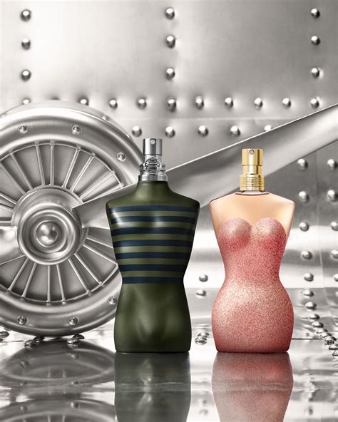 The powerful surge of a woody aromatic eau de toilette. Jean Paul Gaultier Classique Pin Up & Le Male Aviator ...