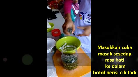 Garam dan gula dimasukkan secukup rasa macam kita nak buat sambal lada (untuk makan dgn sup). CARA-CARA MEMBUAT CILI/LADA JERUK - YouTube