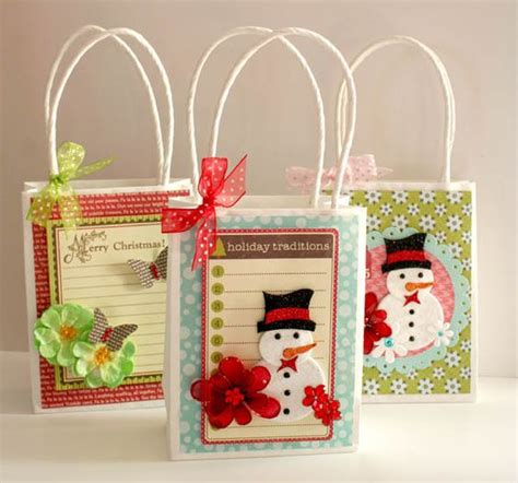 Unidad de venta en paquetes de 8 unidades. 13 Ideas de cómo decorar bolsas de papel para regalos de navidad ~ Haz Manualidades