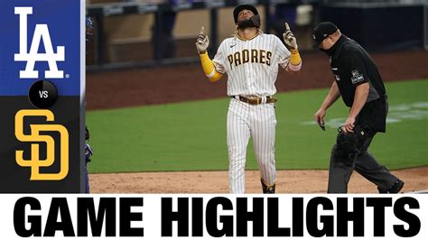 The dodgers and padres are in the middle of an arms race to capture the west. Dodgers vs. Padres Recap 8/3 | 08/04/2020 | MLB.com