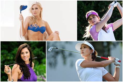Today we include made a data of top 10 near attractive feminine golfers of all bout. Top 10 hottest female golfers of all time - TheHive.Asia