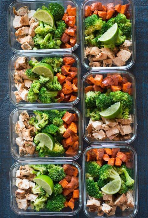 Meal prep | chicken, sweet potato & broccoli. Half mourning potatoes | Recipe (With images) | Chicken ...