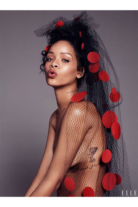 Stream tracks and playlists from rihanna on your desktop or mobile device. RIHANNA in Elle Magazine, December 2014 Issue - HawtCelebs