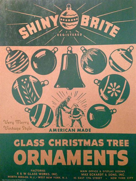 Check spelling or type a new query. Very Merry Vintage Syle: Vintage {Shiny Brite} Christmas ...