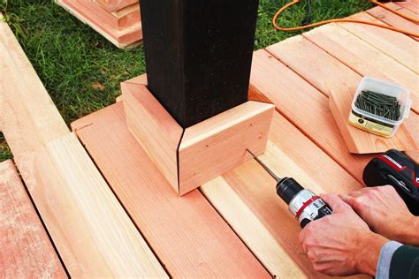 What happens when you paint underside of deck? How to Trim a Redwood Deck: Finishing Touches Before ...