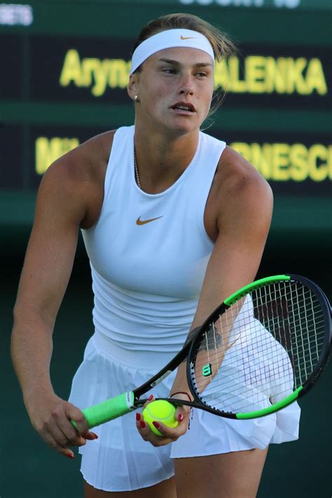 Aryna sabalenka is a belarusian tennis player. Aryna Sabalenka — Wikipédia