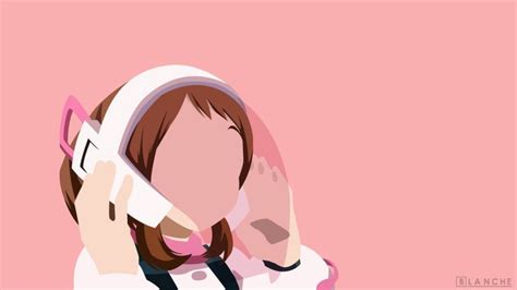 Maybe you would like to learn more about one of these? Ochako Uraraka - My Hero Academia Minimalist by Blanche ...