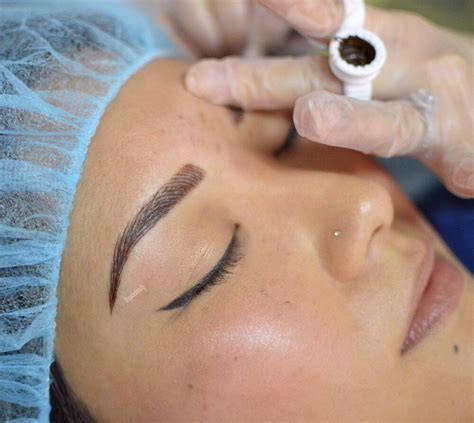 The steps include measuring, stenciling, waxing. Microblading plus microshading eyebrows - Yelp