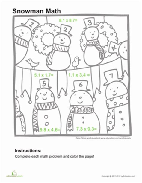 Multiply decimals column multiplication with extra space to solve problems multiply a decimal (up to hundredths) by a whole number multiply a decimal (up to. Multiply Decimals and Color 2 | Multiplying decimals, Decimals worksheets, Math worksheets