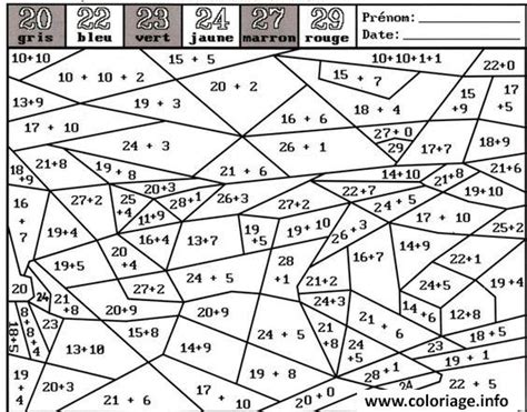 Découvrez tous nos coloriages pour adultes, à imprimer ou à télécharger gratuitement ! Coloriage Magique Mathematique Difficile Dessin Magique à ...