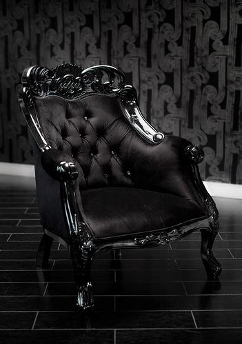 Maybe you would like to learn more about one of these? 4009 BLACK VELVET BAROQUE TUFTED CHAIR WITH SWAROVSKI CRYS ...