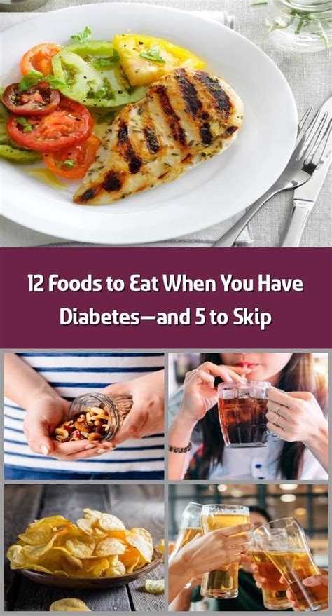 As always, choosing what sweet things can diabetics eat will depend on the components of the recipe and whether or not any of the ingredients have added sugar or are high in carbohydrate. 12 Foods to Eat When You Have Diabetes—and 5 to Skip ...